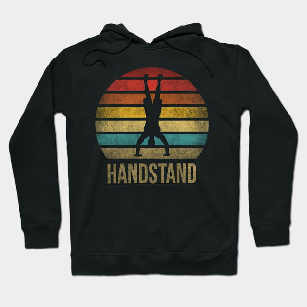 Handstand Fitness Gymnast Sports Parkour Hoodie by The Agile Store